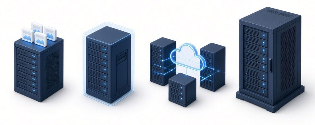 Виды хостинга для интернет-магазина