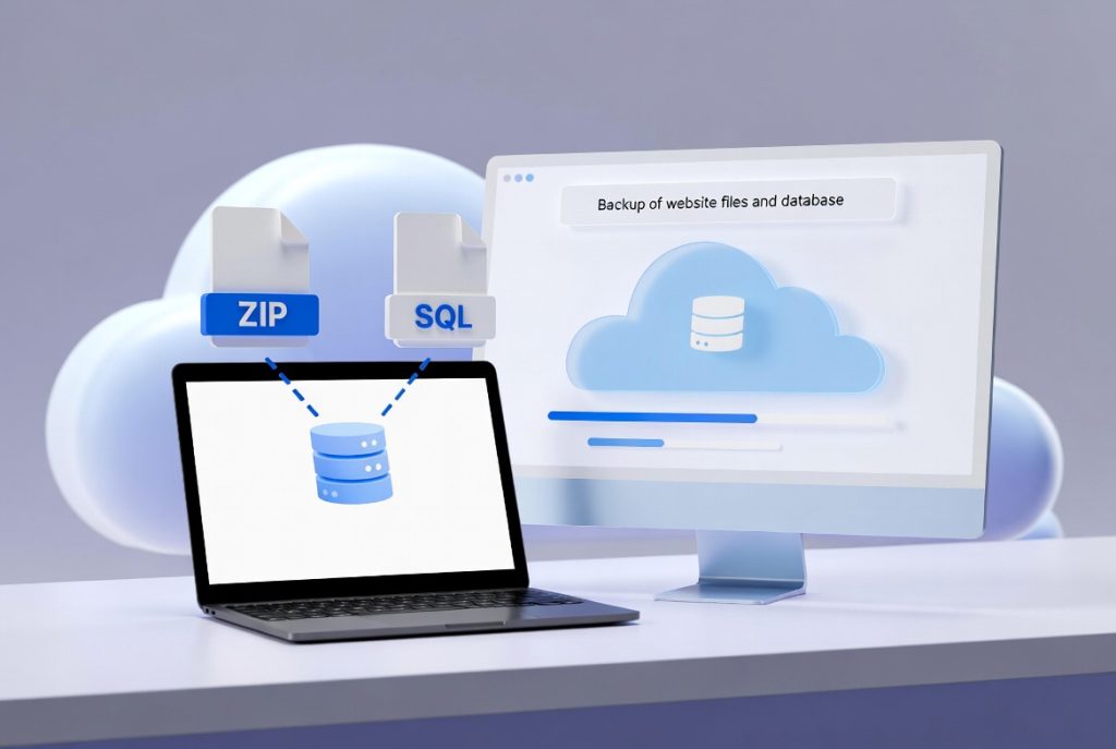 Резервное копирование сайта