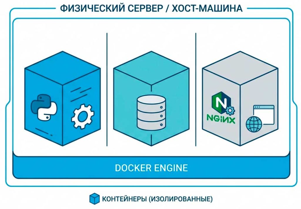 изоляция Docker контейнеров на сервере