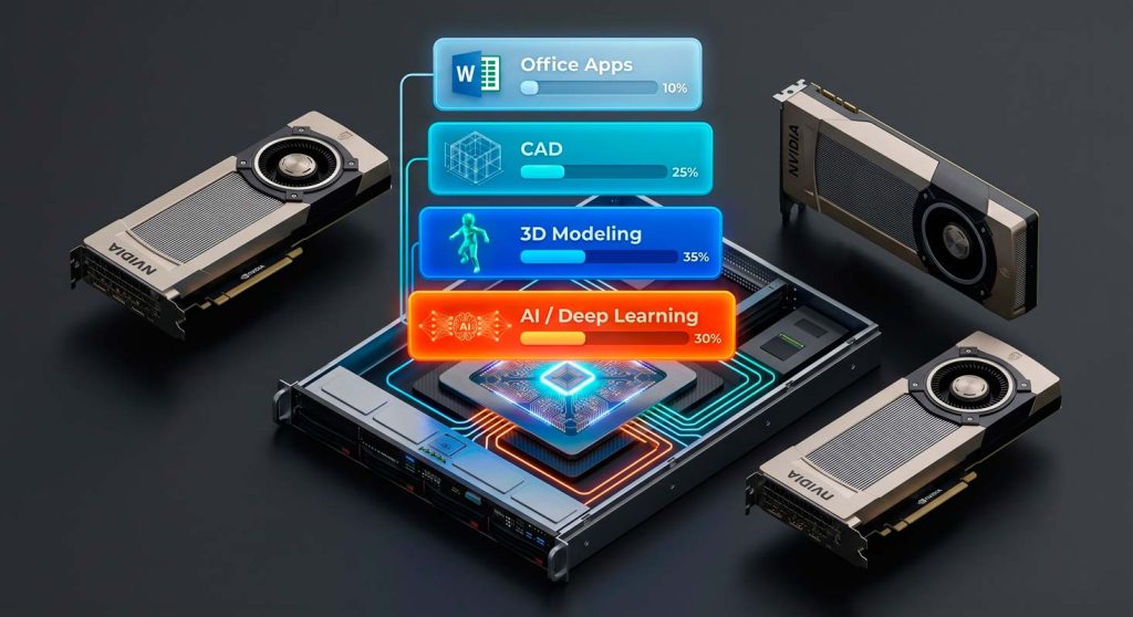 расчет ресурсов для VDI с GPU
