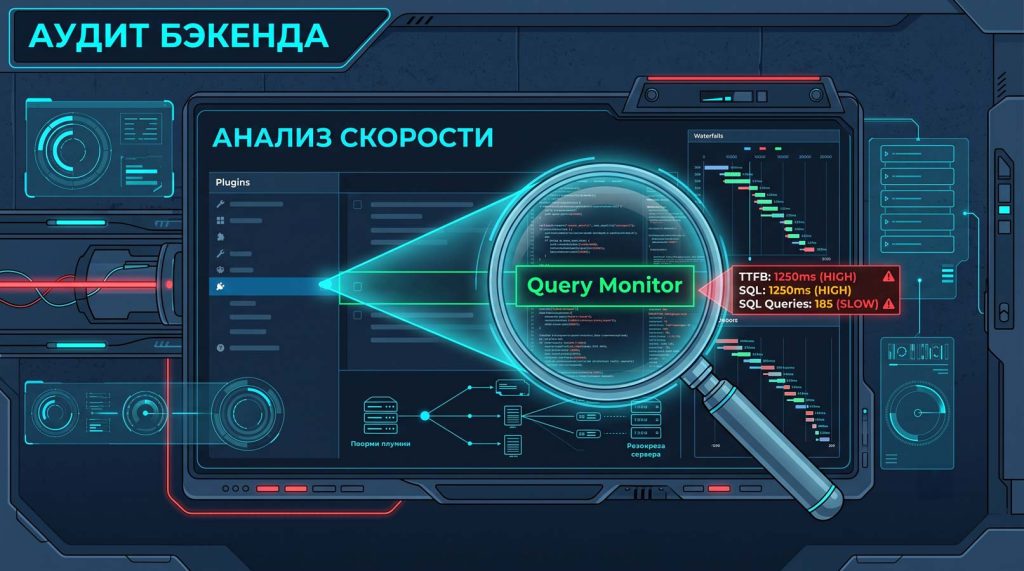 процесс анализа бэкенда сайта