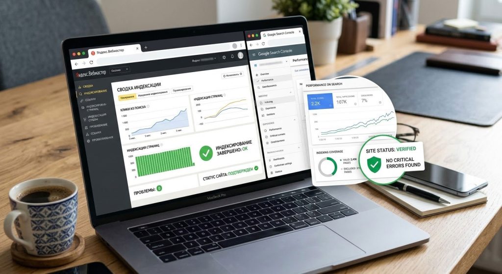 настройка индексации Яндекс Google